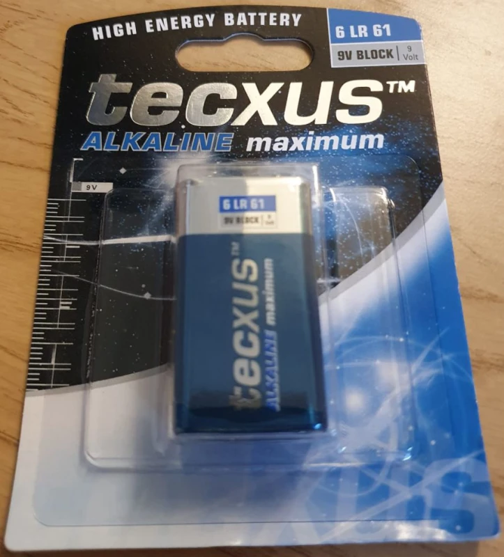 Image of CoreParts MBR9V/6LR61 household battery Alkaline