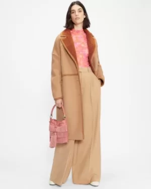 Image of Oversized Wool Cocoon Coat