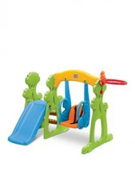 Image of Grow'N Up First Steps Scramble and Slide Play Centre