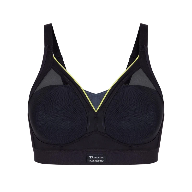 Image of Shock Absorber Active Shape Support Sports Bra Black female 34D