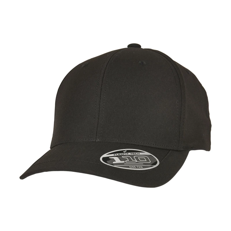 Image of Flexfit Flexfit Men 110 Ripstop Snapback Cap in Black One Size Male 5063377291766