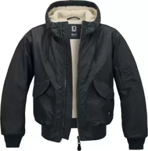 Image of Brandit CWU Hooded Between-seasons Jacket black