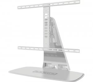 image of Sanus WSTV1-W2 686mm TV Stand with Bracket - White