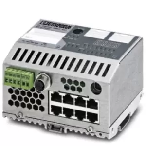 image of Phoenix Contact 2891123 Switch, Ethernet, 8 Ports, 24V, Smart