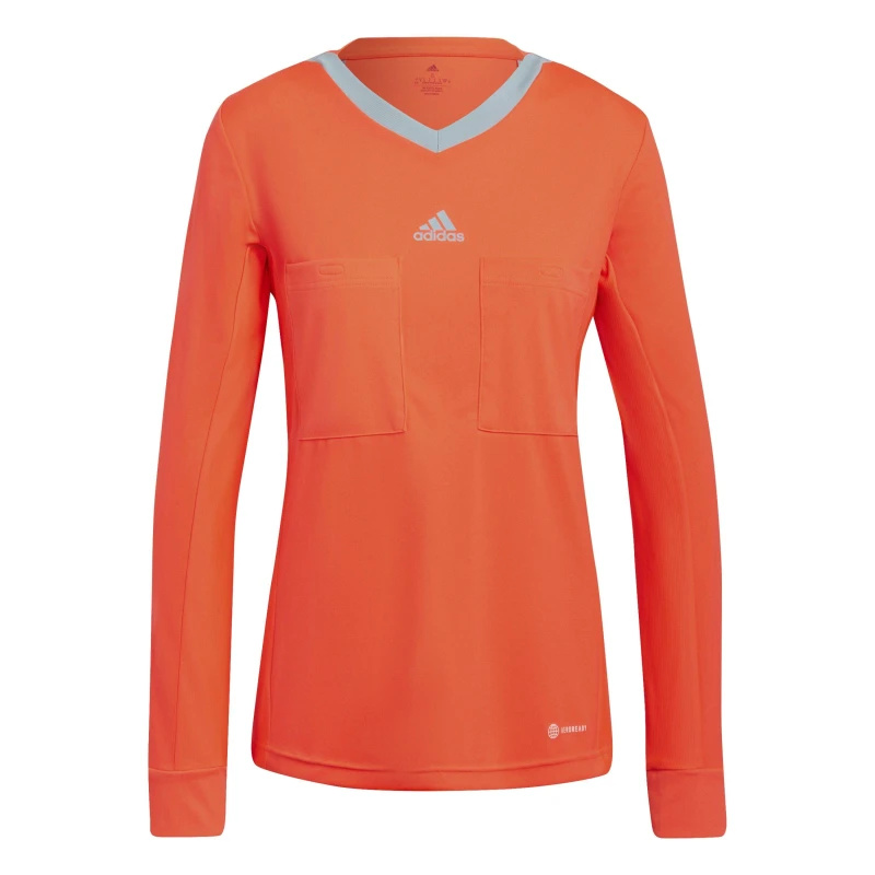 Image of adidas Ref 22 Jsy Ls App Solar Red female 8 (XS)