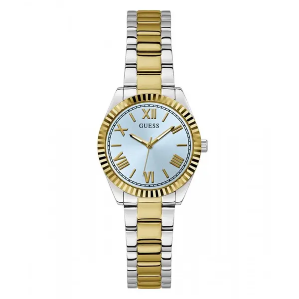 image of Guess Watches Ladies Mini Luna 2-Tone Watch GW0687L4