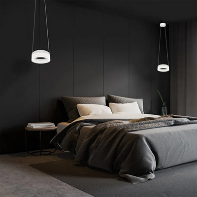 Image of Milagro Pendant Lamp Ring 12W LED White