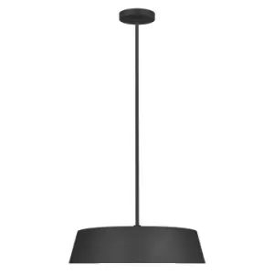 Image of 5 Bulb Ceiling Pendant Light Fitting Midnight Black LED E14 60W Bulb