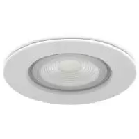 image of Kosnic Dimmable Fire Rated IP65 Downlight with Interchangeable Bezel - KFDL05DIM/S40-WHT