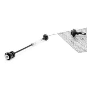 Image of RIDEX Clutch Cable 478S0051 PEUGEOT,206 Schragheck (2A/C),206 SW (2E/K)