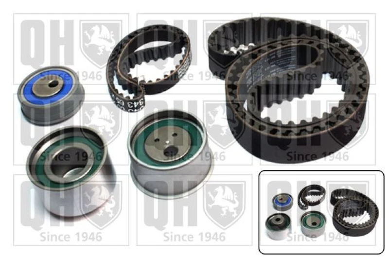 Image of QUINTON HAZELL Timing belt kit QUINTON HAZELL QBK841