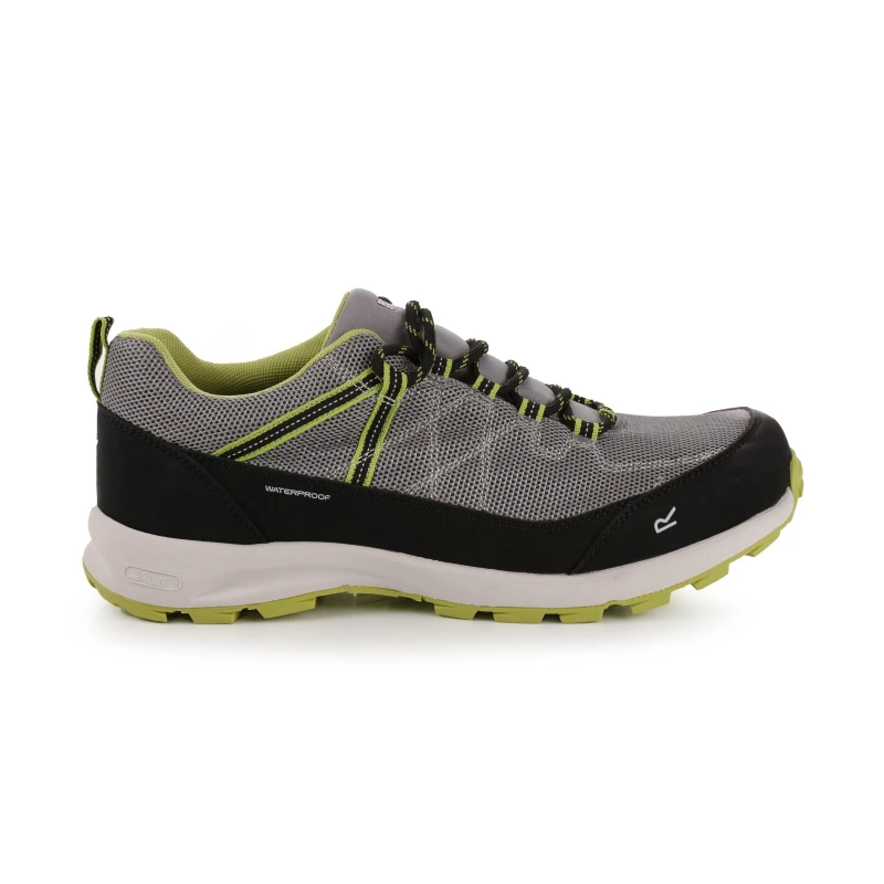 Image of Regatta Mens Samaris Low Waterproof Walking Shoes RainCld/OaGr male 7 (41)