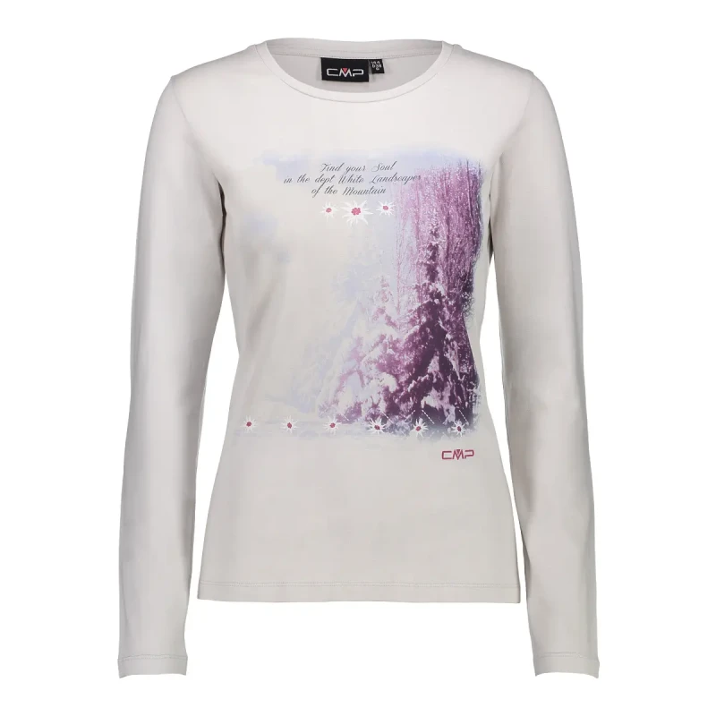 Image of CMP Womens T-Shirt CMP Blanc Female 3XL