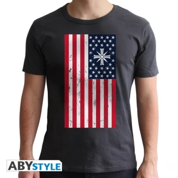 Image of Far Cry - Flag - Mens Large T-Shirt - Grey