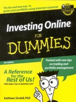 Image of Investing Online for Dummies by Kathleen Sindell Paperback