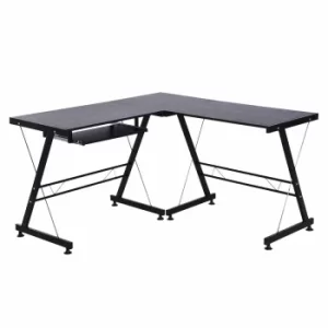 Image of Parker Multipurpose L-Shape Gaming Desk, black