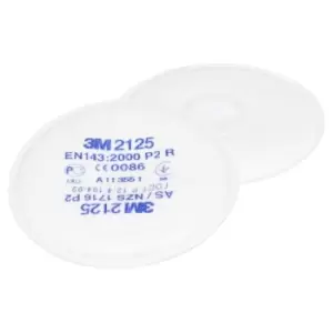 Image of 3M Particulates Filter for use with 6000 Series Respirator, 7000 Series Respirator 2125
