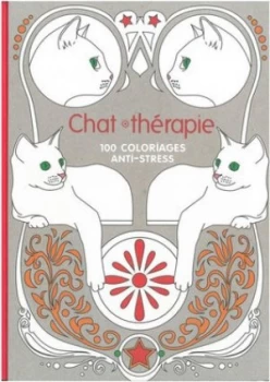 Image of Art Therapy Cat Therapy by Vincent Jaunatre Hardback