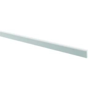 image of Wickes PVCu White Cloaking Profile 65 x 2500mm Pack 5