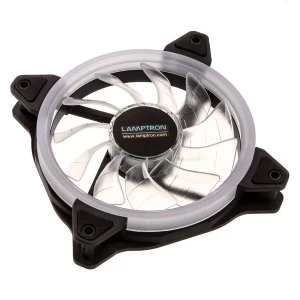 image of Lamptron Nasa RGB LED Ring Fan - 120mm