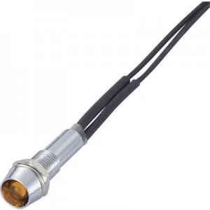 Standard indicator light with bulb Orange 73246