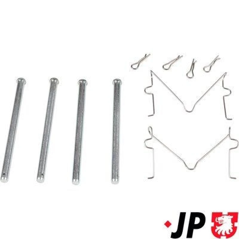 Image of JP GROUP Brake pad fitting kit JP GROUP 4864002610
