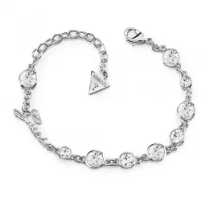 Image of Guess Crystal Beauty Logo Bracelet UBB84126-L