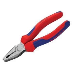 Image of Knipex Combination Pliers Multi-Component Grip 160mm (6.1/4in)