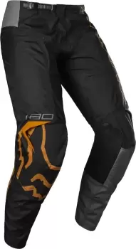 Image of Fox 180 Skew Motocross Pants, black-orange, Size 30, black-orange, Size 30