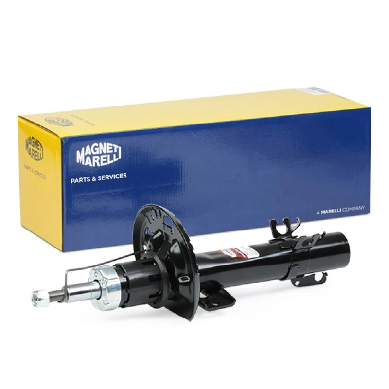Image of MAGNETI MARELLI 354324070000 Shock absorber Front Axle, Gas Pressure, Twin-Tube, Suspension Strut, Top pin Shock Absorber (854)