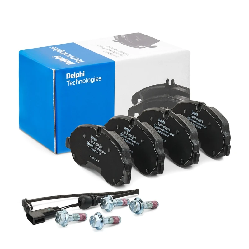 Image of DELPHI Brake pad set DELPHI LP3682