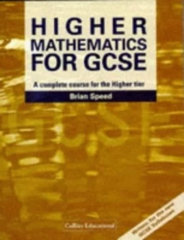 Image of Higher Mathematics for Gcse by Brian Speed and Kevin Evans and Keith Gordon Paperback