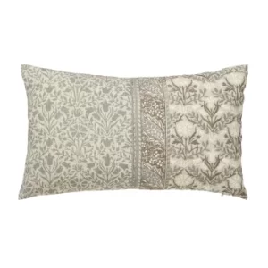 Image of William Morris Bedding Wandle Cushion, Grey