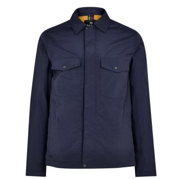 Image of Paul Smith Patch Over Shirt - Blue 49