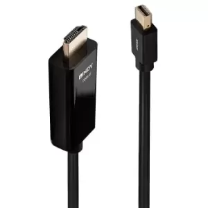 Image of Lindy Kabel Mini DisplayPort/HDMI 4K30 (DP: passiv) 2m