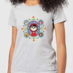 Image of Coco Remember Me Womens T-Shirt - Grey - 3XL