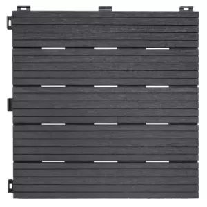 Image of Ez Tile Deck Cosmopolitan Tiles - Steel Grey