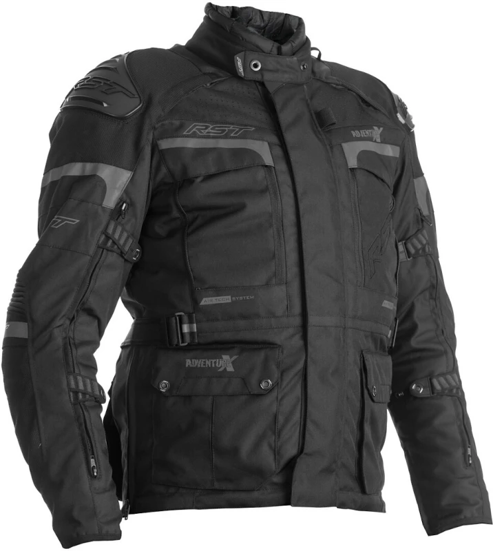 Image of RST Adventure-X Jacket Black Grey Size 42