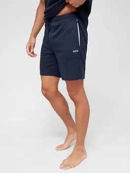 Image of BOSS Bodywear Ultralight Lounge Shorts - Dark Blue, Dark Blue Size M Men