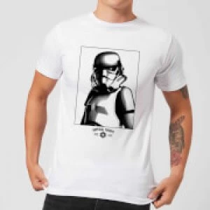 Image of Star Wars Imperial Troops Mens T-Shirt - White - 3XL