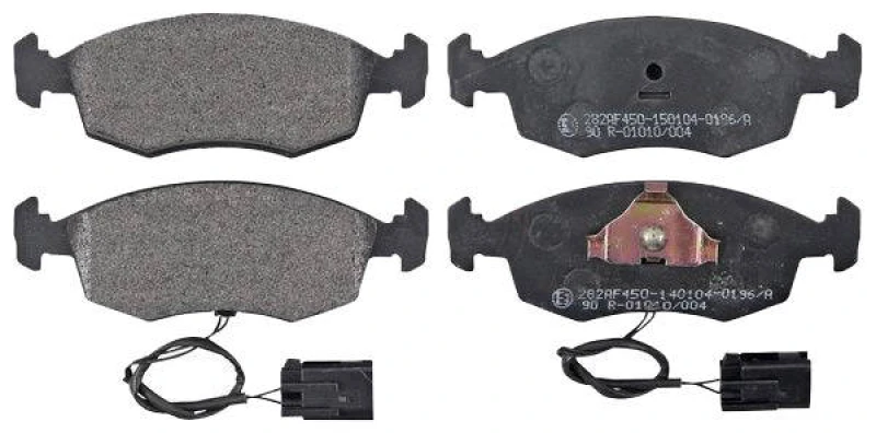Image of A.B.S. 36846 Brake pad set with integrated wear sensor Brake Pad Set,disc brake (402)