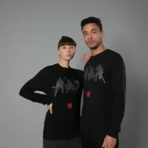 image of The Rise of Skywalker Knights Of Ren Unisex Sweatshirt - Black - L