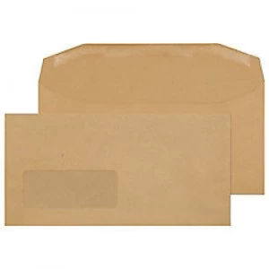 Image of Purely Everyday Mailing Bag DL 220 x 110 mm 80 gsm Manilla Pack of 1000