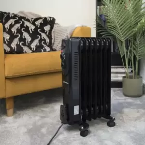 Jack Stonehouse - Oil Filled 1500w Radiator - Black