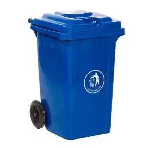 Image of Wheelie Bin 80L 30 Recycled Polyethylene Blue LWB80YBlue
