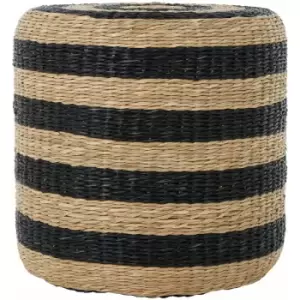 Ashby Seagrass Pouffe - Premier Housewares