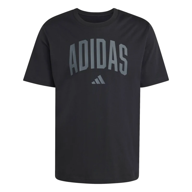 Image of Adidas T-Shirt adidas Collegiate Lineage Graphic Noir Male XL