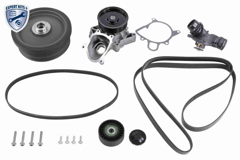 Image of Water pump and timing belt kit VAICO V20-50104-BEK