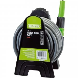 Image of Draper Garden Mini Hose Reel Set 1/2" / 12.5mm 10m