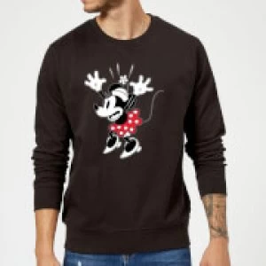 Disney Minnie Mouse Surprise Sweatshirt - Black - XL